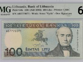 1991 m. 100 litų Pmg67