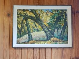 Žinomo dailininko A. Mačiulaičio paveikslas– Ruduo