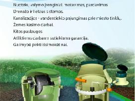 Nuotekų valymo įrenginiai,vanduo,kanalizacija!