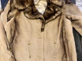 Mink fur/ Kirptos Audinės kailiniai