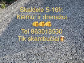 Skalda Drenažui, Žvyras, Smelis Ekskovatoriu Nuoma