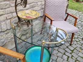 Vintažinis mid century serviravimo-baro staliukas