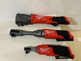 Nauji Milwaukee m12 Terkle ir kampinis verzliasuki