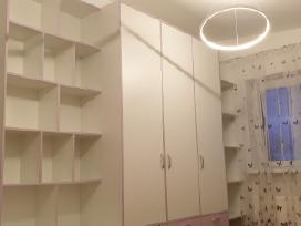 Individualūs baldai vaikų kambariui už mažą kainą