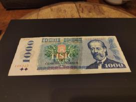 Senas banknotas Čekoslovakijos