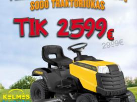 Super kaina! Traktoriukas Du Cilindrai, 108cm