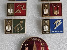 1980m. olimpiados ženkliukai.