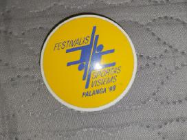 Ženkliukas -Sportas visiems. Palanga 1998