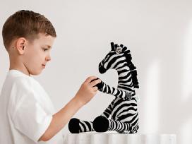 Rankų Darbo Žaislas Zebras