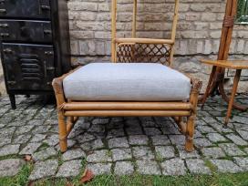 Vintažinis mid century ratango pufas