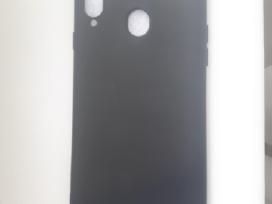 Samsung A20 dėklas silikoninis juodas