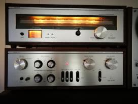 Luxman L-30 stiprintuvas ir Luxman T34 tiuneris