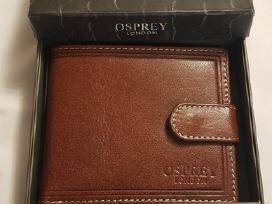 Firma Ospray London nauja natūralios odos piniginė