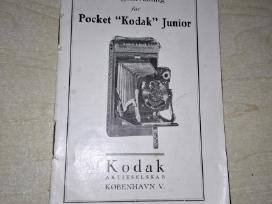 Pocket "Kodak" Junior instrukcija