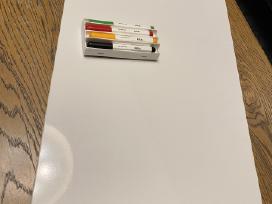 Ikea Svensas užrašų lenta ir Mala flomasteriai