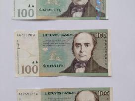100 litų 2000 m. ir 2007 m.