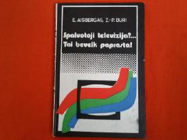 Knyga 1978m sena spalvotoji televizija