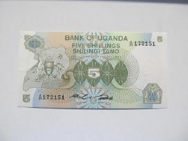 5 šilingai , Uganda , 1982 unc