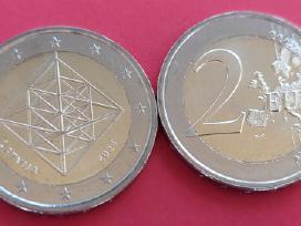 Latvija 2024m.2 € "Šiaudiniai sodai (Puzuris) "Unc