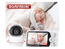 Mobili auklė su 4,3“ ekranu ir sukama kamera