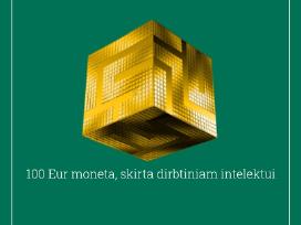 100 Eur moneta, skirta Dirbtiniam Intelektui