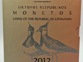2012 m., Lietuva, Talonai, Lito monetų Bu rinkinys