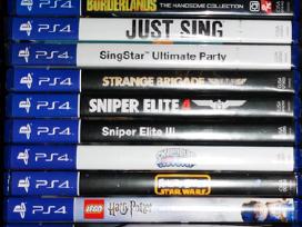 Ps4 originalūs žaidimai diskuose nuo 3 Eur