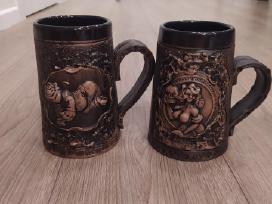Nauji rankų darbo moliniai bokalai