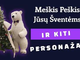 Baltos meškos sveikinimas jūsų šventėms