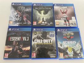 Pigiai parduodu zaidimus ps4
