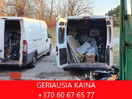 Statybiniu Atlieku, Siuksliu Isvezimas - Griovimas
