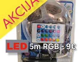 LED juosta 5m spalvota