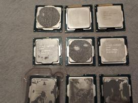 Keli 2, 3, 4, 6, 7 kartos Intel cpu. RAM