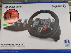 Naujas Vairas Ps5 Ps4 PS3 Pc Xbox 360 One Logitech