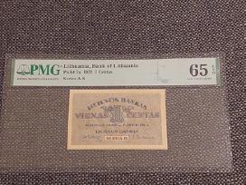 1922m. 1 Centas Ms65