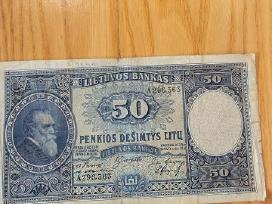 1928 m.a serijos 50 litų banknotas