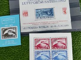 Graf zeppelin pasto zenklai blokas
