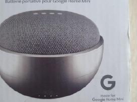 Google Home mini baterija (sidabro spalvos)