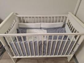 Lovytė Drewex Laura 120x60 su čiužinuku Babymatex
