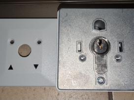 Inprojal raktinis jungiklis dvigubas 10a 250v Ip54