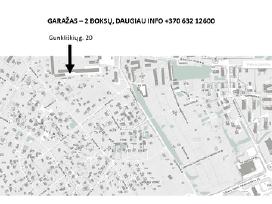 Garažas 2 boksu (50 kv) išnuomojamas T.vokė