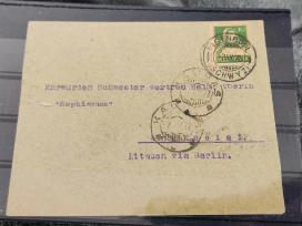 Laiskas Kaunas voketija 1923