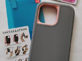 iPhone 15 Pro Max pilkas dėklas