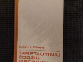 Tarptautinių žodžių kirčiavimas