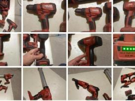 Hilti akumuliatoriniai irankiai,gipso suktuvai