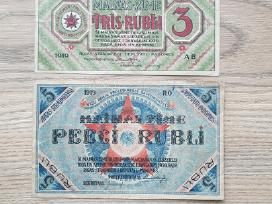 1919 metų Latvijos banknotų rinkinukas