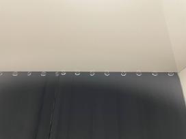 Juodos naktinės užuolaidos 2x 140cmx250cm