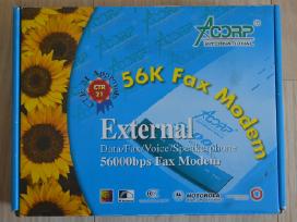 Acorp 56k Fax Modem (data/fax/voice/speakerphone) | Skelbiu.lt Acorp 56k Fax Modem (data/fax/voice/speakerphone)