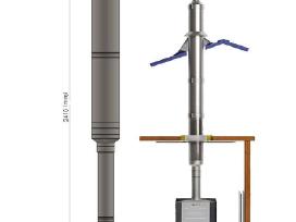 Pirties Kamino komplektas 2.4m šiltintas