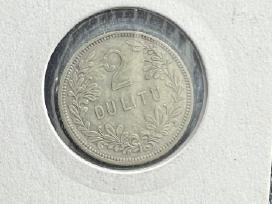 2 litai 1925 sidabras